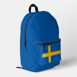 Sac À Dos Imprimé Simple Moderne Suède Souvenir Drapeau Suédois