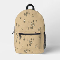 skieurs Brown vintages skieurs motif de ski