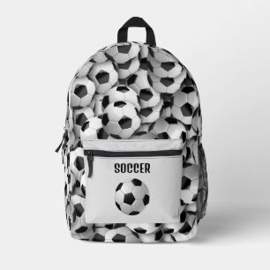 Sac À Dos Imprimé Soccer Balls Design Back Pack