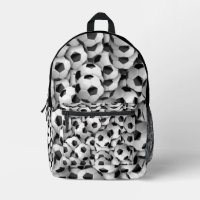 Soccer noir blanc Motif Sport
