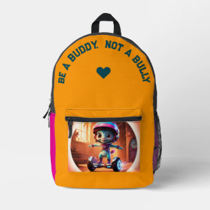 Sac À Dos Imprimé Sois Un Ami, Pas Un Ambulant
