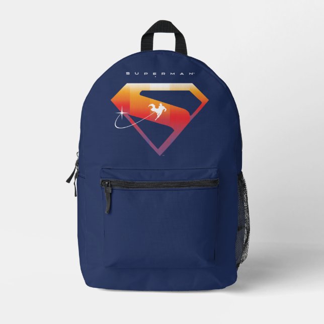 Sac À Dos Imprimé Soleil Tourner Superman Shield (Recto)