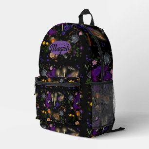 Sac À Dos Imprimé Sorcières Brûler le thé et le Motif de coton