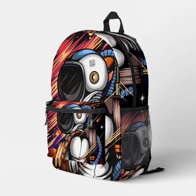 Sac À Dos Imprimé Spaceman (Coin arrière droit)