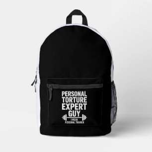Sac À Dos Imprimé Spécialiste de la torture personnelle