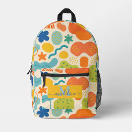 Sac À Dos Imprimé Splash couleur personnalisée Abstrait
