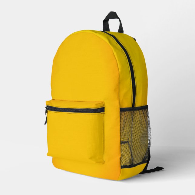 Sac À Dos Imprimé Sunburn Yellow Backpack (Coin arrière droit)