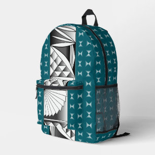 Sac À Dos Imprimé Sunrise sud-ouest en Turquoise profond