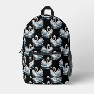 Sac À Dos Imprimé Swan Birds Design Motif