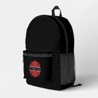 Symbole de pompier de nom personnalisé