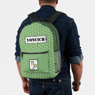 Sac À Dos Imprimé Symbole Zodiaque Capricorne Élément par Kenneth Yo