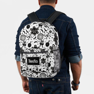 Sac À Dos Imprimé Symboles taïno Porto Rico Culture