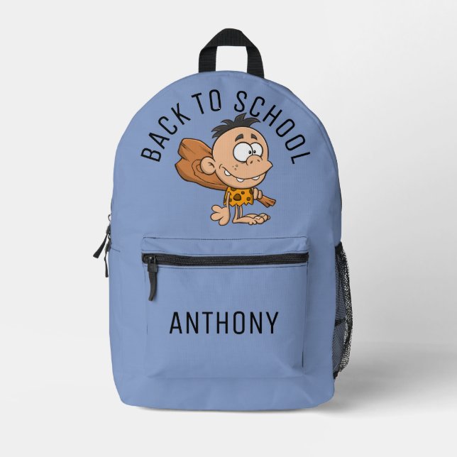Sac À Dos Imprimé Texte personnalisé mignon drôle dessin animé Retou (Recto)