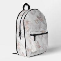texture rose-or marbre imprimé | monogramme