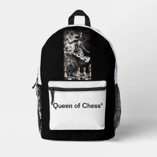 Sac À Dos Imprimé "The Queen’s Gambit : Chess Imaginaire Backpack"