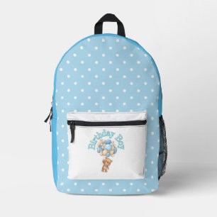 Sac À Dos Imprimé Thème de l'anniversaire de l'ours