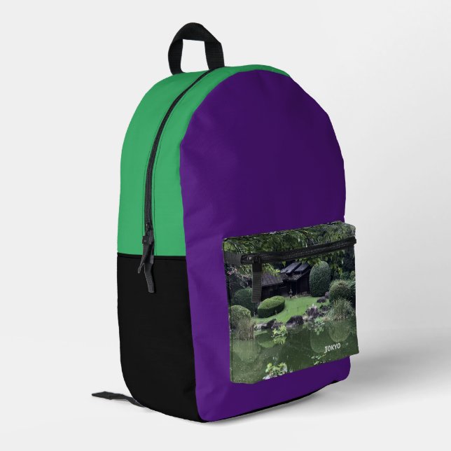 Sac À Dos Imprimé TOKYOGarden (Coin arrière gauche)
