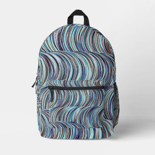 Sac À Dos Imprimé Tourbillons