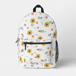 Sac À Dos Imprimé tournesol
