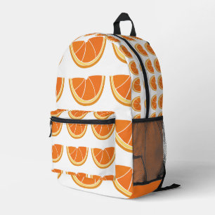 Sac À Dos Imprimé Tranche de fruit orange
