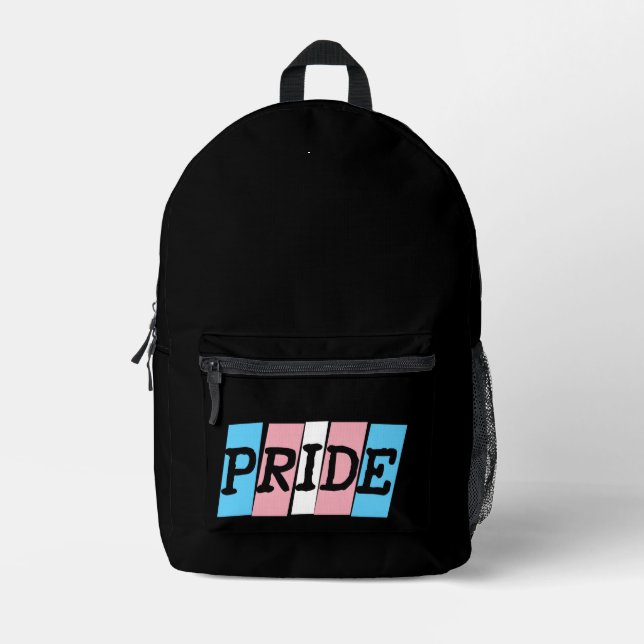Sac À Dos Imprimé Transgender Pride text (Recto)