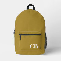 Trend Color Sunny Olive Monogramme imprimé sac à d