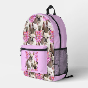 Sac À Dos Imprimé Trois bouledogues français Merci Bouledogue França