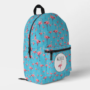Sac À Dos Imprimé Tropical Summer Pink Flamingo Nom du modèle