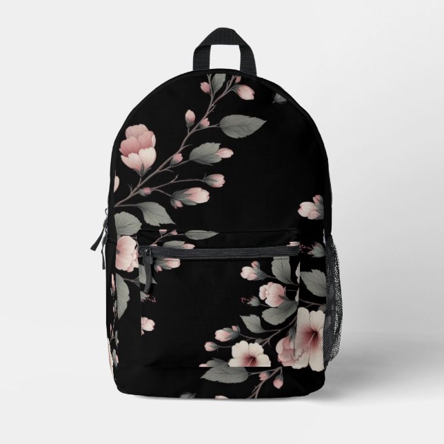 Sac À Dos Imprimé Tropiques de minuit (Recto)
