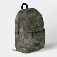 Un camo vert de kaki unique en forme de grunge dés