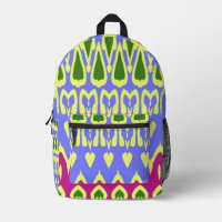 Un design classique élégant multicolore imprimé