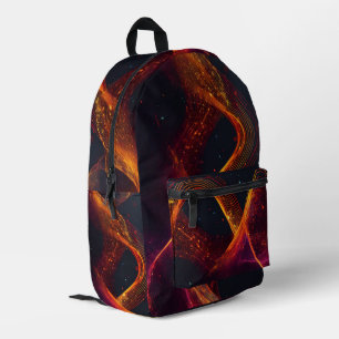 Sac À Dos Imprimé Vague d'éclairage