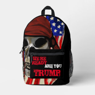 SAC À DOS IMPRIMÉ VÉHICULES POUR TRUMP