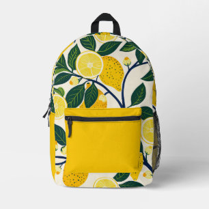 Sac À Dos Imprimé Vibrant Lemon Grove