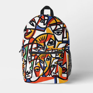 Sac À Dos Imprimé Visages en ligne