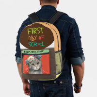 Vite journée d'école avec chat amour