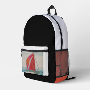 Sac À Dos Imprimé Voiles rouges