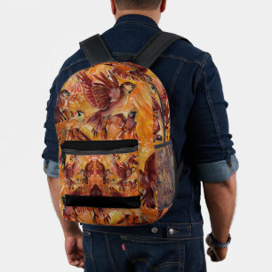 Sac À Dos Imprimé Vol d'automne à l'automne