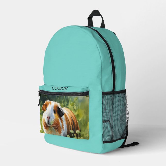 Sac À Dos Imprimé Votre photo pour animaux de compagnie (Coin arrière droit)