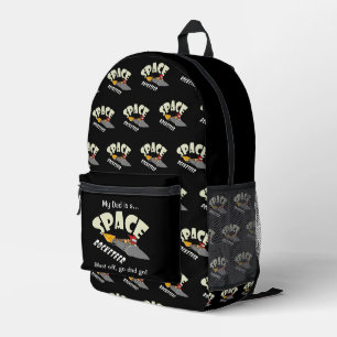 Sac À Dos Imprimé Voyage spatial d'un rocketeer