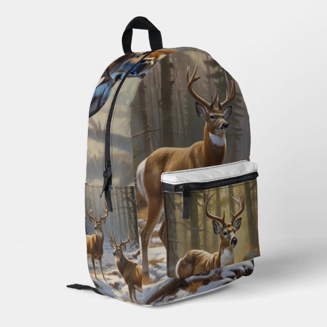 Sac À Dos Imprimé Whitetail Buck (Coin arrière gauche)