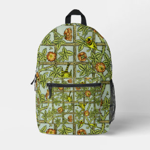 Sac À Dos Imprimé William Morris Design no 5