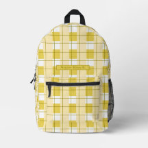 Yellow and White Plaid, Your Name