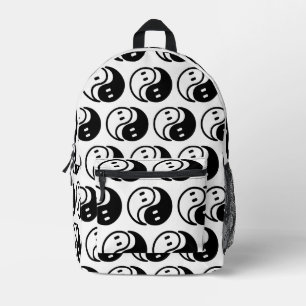 Sac À Dos Imprimé Yin Yang Fantôme