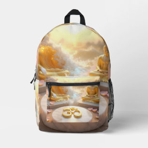 SAC À DOS IMPRIMÉ ZEN - BOUDDHISME - OM