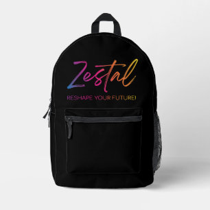 Sac À Dos Imprimé Zestal - Refaçonnez votre avenir !