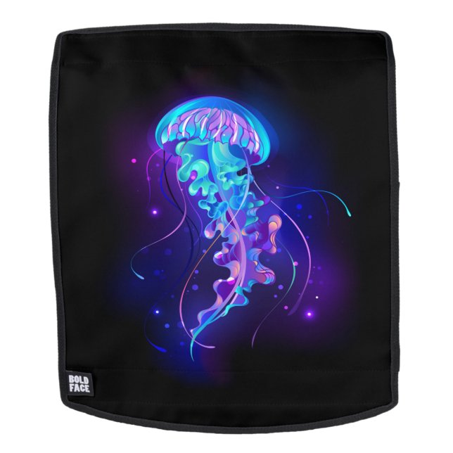 Sac À Dos Jellyfish éclatante couleur (Devant amovible)