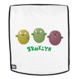 Sac À Dos Jolie olives joyeux chantant dessin animé