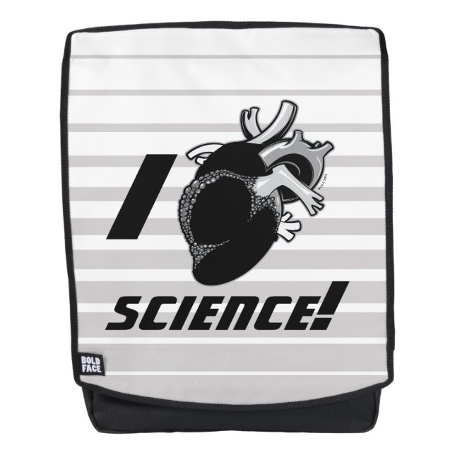 Sac À Dos La Science I (de coeur anatomique) (Devant)