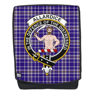 Sac À Dos Le Tissu à Carreaux du Clan Allardice